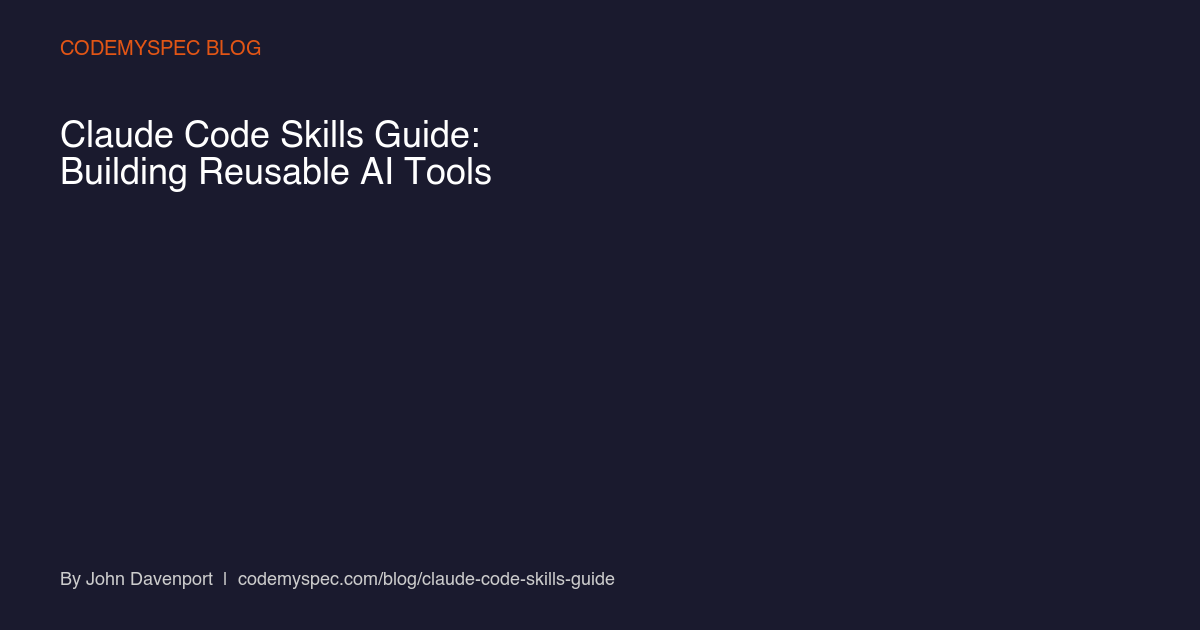Claude Code Skills: Writing Apps for Agents