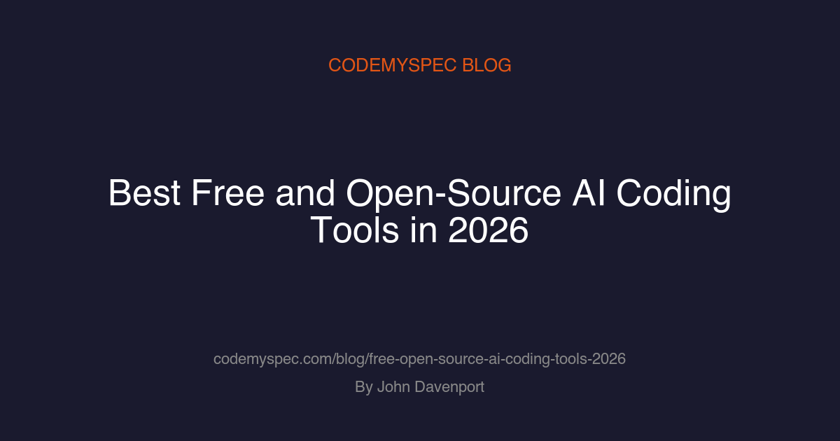 Best Free and Open-Source AI Coding Tools in 2026